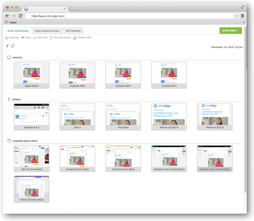 mobile and responsive html emails