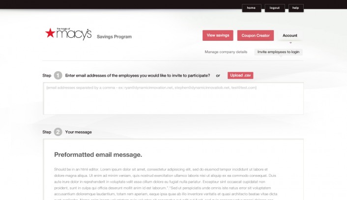Savingsprogram-inviteemployees