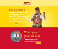 Amax Insurance : Road Rage Quiz