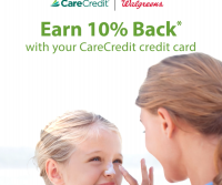 CareCredit : Walgreens : Earn 10% Back